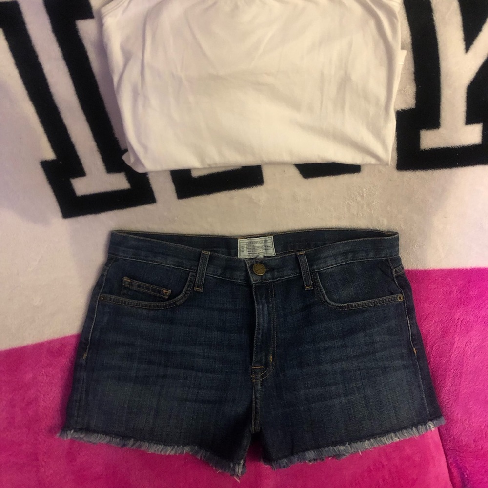Current Elliot denim shorts sz 27
